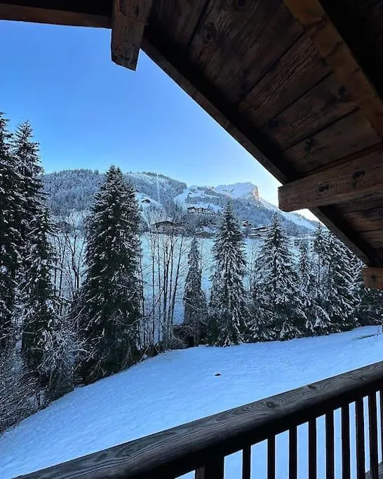 Chalet De L'Ours, 4 Etoiles, Avec Spa Et Proche Des Pistes La Clusaz